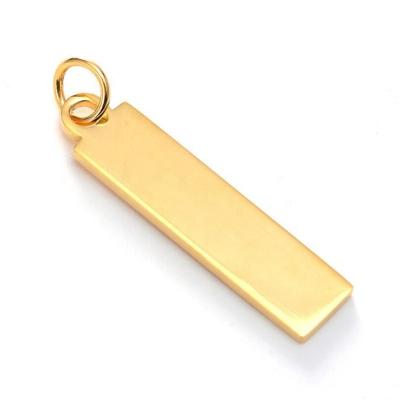 China China Bulk Cheap High Polished 316l Stainless Steel Bar Shape Sublimation Empty Dog Tag for sale