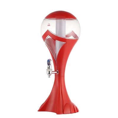 China Viable 1500ml Wine Filter Pump Beer Integrated Light Beer Pump Party Football Match Keg Professional Beer Pump For Bar for sale