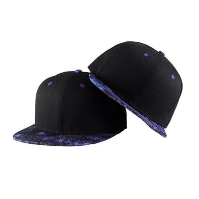 China breathable & New Waterproof Adjustable Print Starry Sky Baseball Cap Snapback Snapback Caps Blank Snapback Hats Men Women for sale