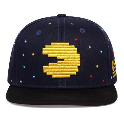 China breathable & Custom Fashion Snapback Embroidery Cartoon Snapback Trucker Hat Custom Snapback Hats Personality Fashion Snapback Hats for sale