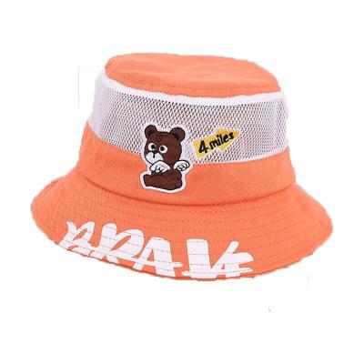 China Picture Children's Sun Hat Summer Mesh Sun Hat Kids Children Thin Bucket Hat for sale