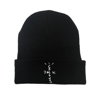 China breathable & Casual Cartoon Cactus Beanies Boys Winter Waterproof Embroidery Knit Hat Hood Winter Warm Hats for sale