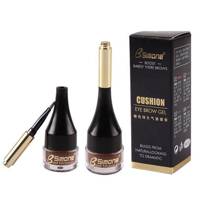 China Waterproof 4 Color Eyebrow Enhancers Waterproof Dye Air Cushion Brows Gel Tinted Liquid Brow Tint for sale