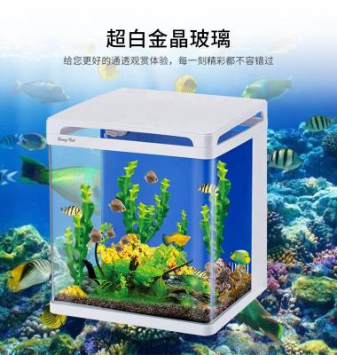 China Viable aquarium with filter and LED light aquarium light glass aquarium for sale