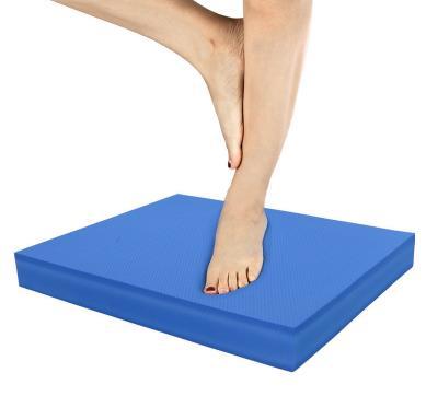 China Custom Foam Yoga Exercise Band Balance Exercise Pad For Yoga Sports for sale