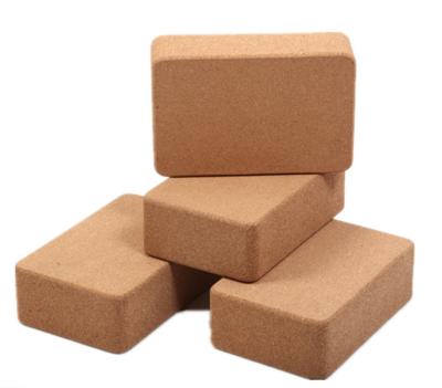 China Eco-Friendly Cork Cork Yoga Block (set 2) - Solid Natural Cork Exercise Brick - 9 x 6 x 4 inches for sale