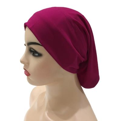 China Muslim Headscarf  head scarf bundle hair cap dreadlock cap for sale