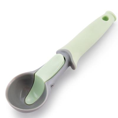 China Viable Ice Cream Scoops Battery Operated Stainless Steel Digger Non-Stick Fruit Ice Ball Maker Watermelon Ice Cream Spoon Tool for sale