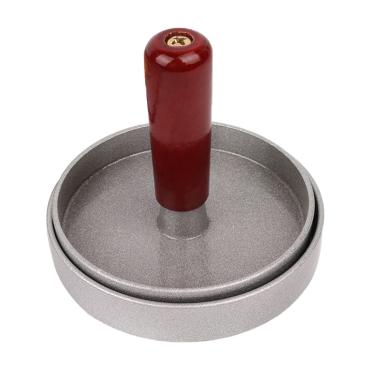 China Stocked Patty Burger Maker Hamburger Press Tools Box Custom Logo Packing 1Pc BBQ Meat Press Tool for sale