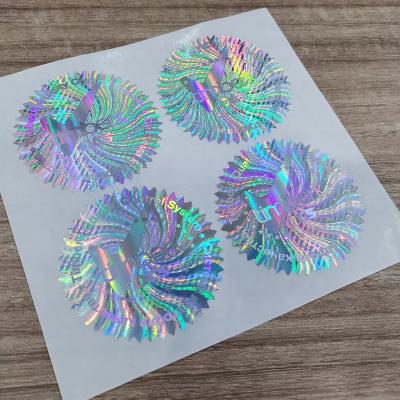 Cina Anti-fake Anti-counterfeiting 3D Certificate Hologram Custom Logo Stickers Packaging Labels in vendita