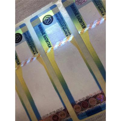 China Smudge Resistant Embossed Weatherproof Adhesive Label Stickers in Full Color for sale