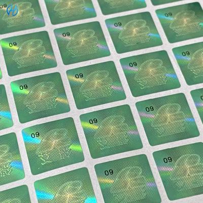 China Customizable Laser-Secured Authentication Label Holographic Label Solutions for sale