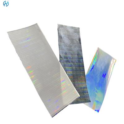 China Die Cut Laser Anti Counterfeiting Label Sheet/Roll Packing Sequential Numbering Customizable Printing for sale