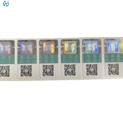 China Rótulo de código QR em papel preto e branco com tecnologia de impressão térmica Adesivo forte e à prova de água à venda