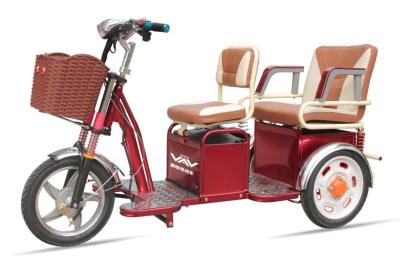 Китай 2 пассажира моторизовали электрические трициклы, 3 колесо электрическое Trike продается