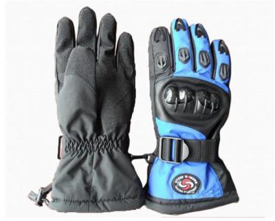 China Guantes de ciclo de la motocicleta del invierno del invierno de nylon caliente de los guantes con el llenador del algodón en venta