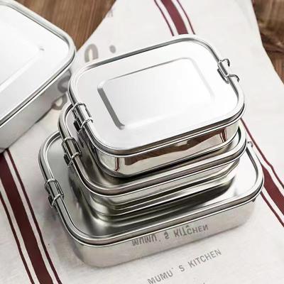 China FH-003 304 stainless steel lunch box bento box (sealed/sealed) (student lunch box)/receiving box (picnic box) for sale