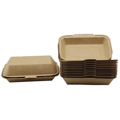 China Waterproof hot sale high quality take out paper lunch box for sale