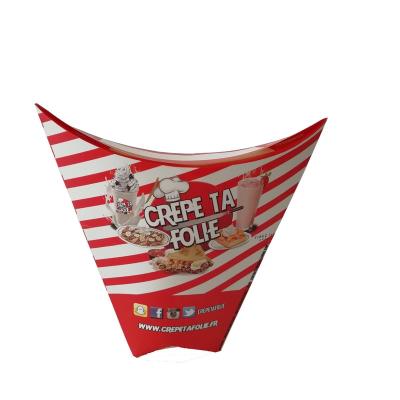 China Recycled Materials Wholesale Recycle Paper Cone For Pancakes With Logo Printing for sale