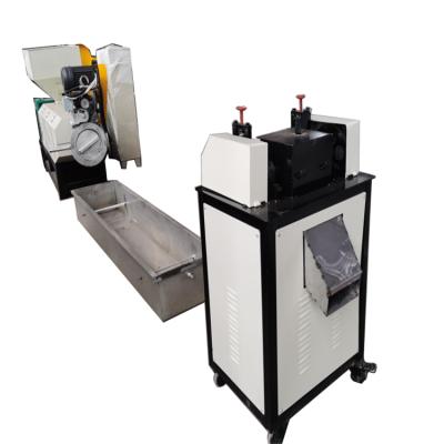 China biodegradable plastic granules cornstarch granule / plastic granulator machine Te koop