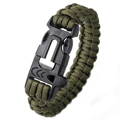 China Multifunctional Outdoor Camping Adventure Climbing Aid Bracelet Rope for sale