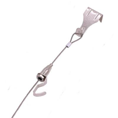 China Heavy Industry Adjustable Picture Hanging Kit General Purpose Hanging System With Hook for sale