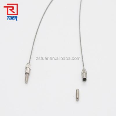 China Easy To Install Lighting Fitting Stainless Steel Wire Rope Spears For Hanging Lighting for sale