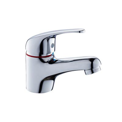 China Low Price New Modern Type Single Hole Deck Mounted Basin Water Faucet for sale