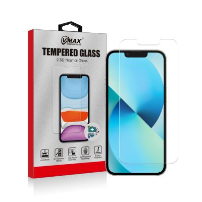 China 1 Pack 2.5D Anti Bubble Anti Explosion Screen Protector For iPhone 13 Tempered Glass for sale