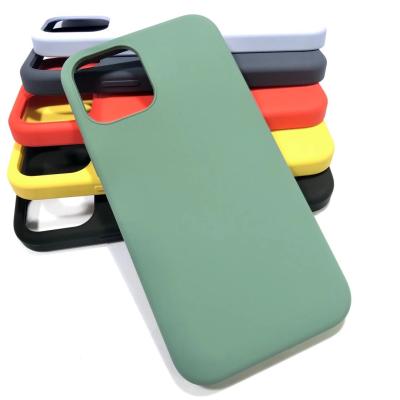 China Real Soft Liquid Silicone Phone Case For iPhone 11 12 mini pro XS Max X XR 7 8 6 6S Plus Se 2020 Case Shockproof Cover for sale