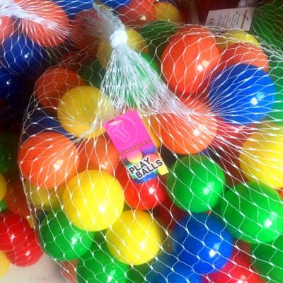 China Promotional Toy Hot Selling Mine Ball Soft Clear Plastic Balls/Multi Color Ball Mine Balls/500 Ball Mine Balls for sale