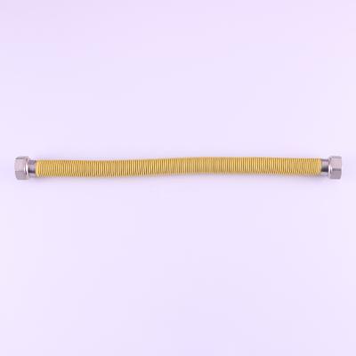 China For Natural Gas Yihao Gas Yellow Flexible Corrugated Hose For Gas Delivery for sale