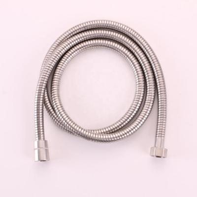 China Yuyao industrial yihao 304 brushed extension metal double lock flexible shower hose for sale