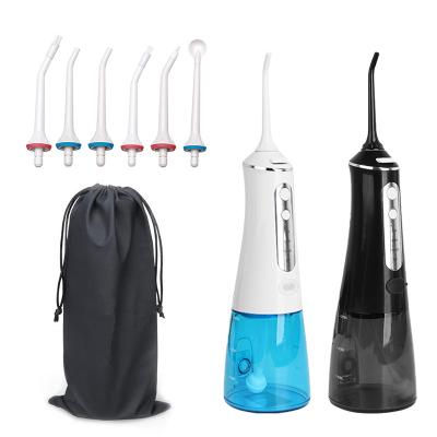 China Household Wholesale Professional Cordless Oral Portable Electric Dental Water Flosser Irrigator Rechargeable Waterproof Tooth Cleaner H20 for sale