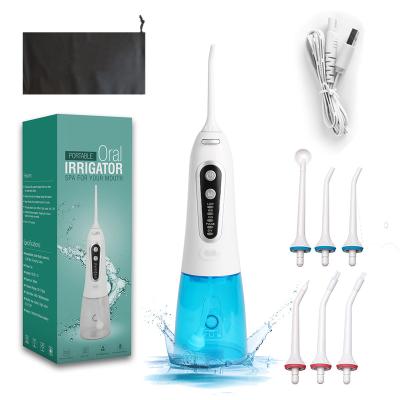 China Best Selling Portable Household Water Jet Flosser in 100% Waterproof Design and 5 Modes for sale