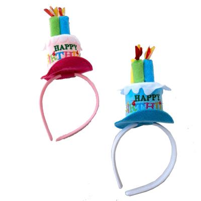 China Cloth Design Unique Design Hot Sale Birthday Hat Happy Birthday Party Hats for sale