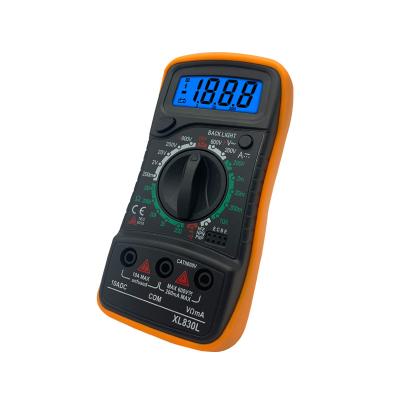 China Power Saving 199 Digit-LCD Display Adjustable Full Protection Digital Multimeters High Precision Smart Tester 15*10.5*5cm for sale