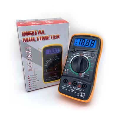 China Resistance Current Frequency Digital Multimeters AC/DC Multi Capacitance Tester Smart Lead Multimeters XL830L for sale