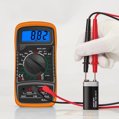 China LCD Digital Multimeter DC AC Voltage Diode Freguence Multimeters Volt Tester Current Test XL830L for sale