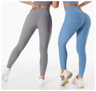 China Custom Logo Breathable Fitness Sport Wears Gym Workout Pants Yoga Leggings For Women for sale