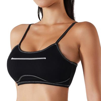 China Breathable Yoga Bra Women Sportswear Fabric OEM Fitness Top Yoga Sports Bra for sale