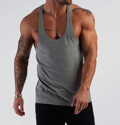 China New Trend Muscle Man Gym Fitness Vest Breathable Quick Dry Logo Home Workout Custom Tank Top For Man for sale