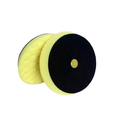 China High Efficiency 6 Inch Green Round Germany Sponge Diamond Car Polishing Foam Pad Tool Cutting Finish Pads For Auto Wax Polishing Detailing for sale