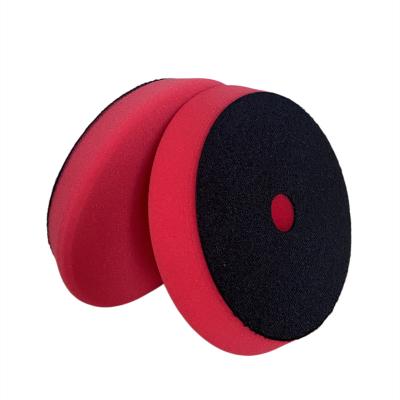 China High Efficiency Car Paint Polish Products Hand Polishing Machine Foam Detailing Polishing Pads Trim Automotive Edge Wax Sponge Pad Polish Pad for sale