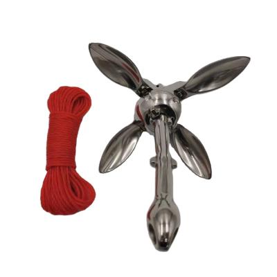 China Modern Marine Boat Folding Anchor Buoy Kit Marine Anchor System With Storage Bag for sale