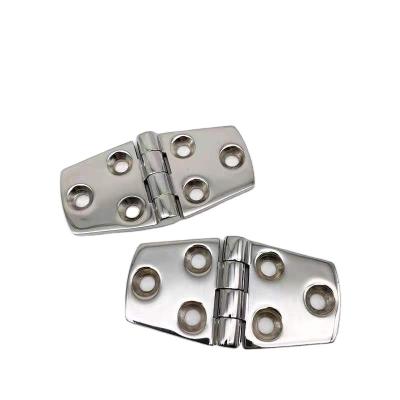 China Stainless Steel Butt Mount Flush Door Hinge Marine Hardware Heavy Duty Hatch Door 316 Marine Cabinet Marine Hinge for sale