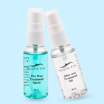 China Hair Removal 30ml Pre And After Wax Treatment Spray Oil For Wax Heater Machine And Wax Heater Depiltory Hair Removal for sale