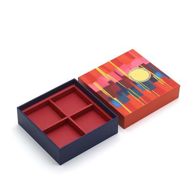 China Recycled Materials Custom Chocolate Divided Box Packaging Box for sale