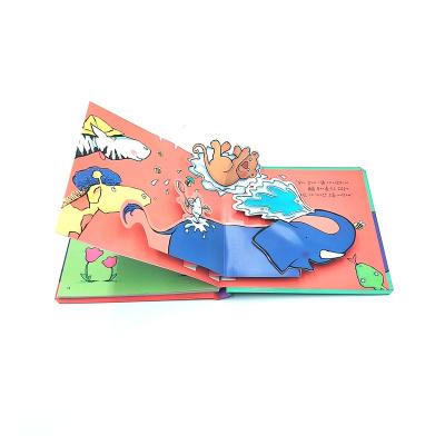 China Recycled Materials Custom Printing Story Cartoon Animation Coloring Book For Children for sale