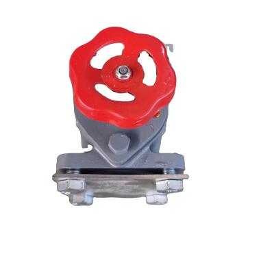 China DN50 Oil Transformer Power Transformer Accessories Cast Iron Gate Butterfly Valve Oil Immersed Brake for sale